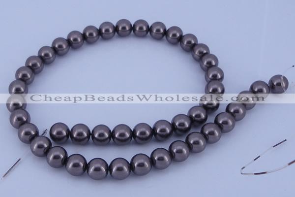 CGL410 5PCS 16 inches 20mm round dyed plastic pearl beads wholesale