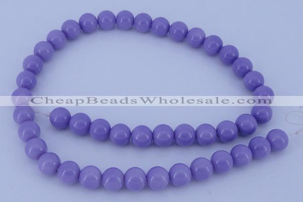 CGL800 10PCS 16 inches 4mm round heated glass pearl beads wholesale