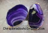 CGP2013 30*50mm - 50*80mm freeform agate slab pendants wholesale