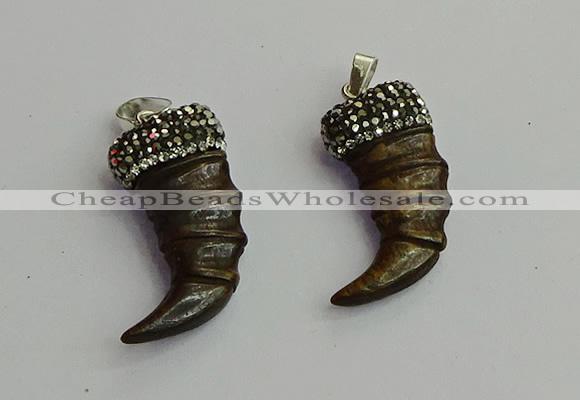 CGP394 15*35mm horn bone pendants wholesale