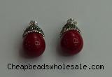 CGP458 15*25mm - 15*30mm teardrop pearl shell pendants wholesale