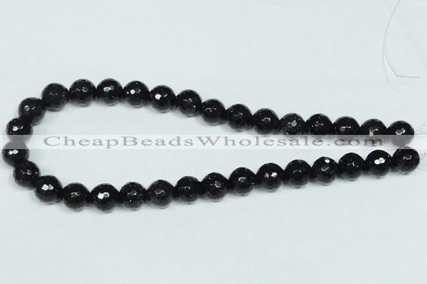 CGS108 15.5 inches 12mm faceted round blue goldstone beads wholesale