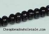 CGS113 15.5 inches 6*10mm rondelle blue goldstone beads wholesale