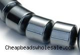 CHE04 12mm column shape 16 inches hematite beads Wholesale