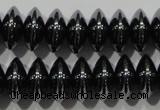 CHE109 15.5 inches 6*10mm rondelle hematite beads wholesale