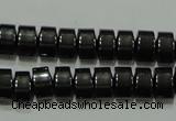 CHE115 15.5 inches 4*6mm tyre hematite beads wholesale