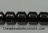 CHE118 15.5 inches 8*8mm tyre hematite beads wholesale