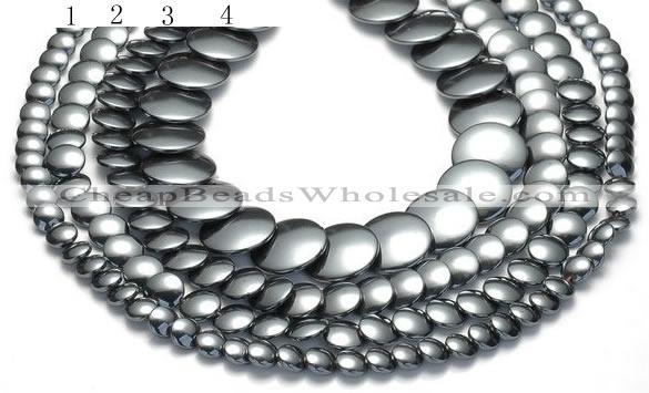 CHE23 16 inches 8mm & 10mm & 12mm & 20mm coin hematite beads