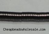 CHE238 15.5 inches 1*4.5mm dish hematite beads wholesale