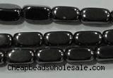 CHE248 15.5 inches 4*8mm cuboid hematite beads wholesale