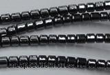 CHE772 15.5 inches 2*2mm drum hematite beads wholesale