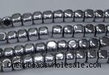 CHE858 15.5 inches 3*3mm dice platedhematite beads wholesale