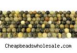 CHJ101 15 inches 6mm round honeybee jasper beads