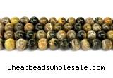 CHJ104 15 inches 12mm round honeybee jasper beads