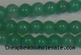 CHM20 15.5 inches 4mm round green hemimorphite beads