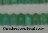 CHM22 15.5 inches 5*8mm rondelle green hemimorphite beads