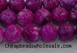 CHM231 15.5 inches 10mm round dyed hemimorphite beads wholesale