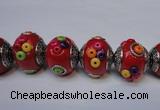 CIB150 21mm round fashion Indonesia jewelry beads wholesale