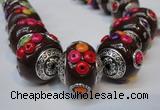 CIB153 21mm round fashion Indonesia jewelry beads wholesale