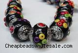 CIB154 21mm round fashion Indonesia jewelry beads wholesale