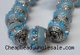 CIB170 19mm round fashion Indonesia jewelry beads wholesale