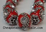 CIB203 19mm round fashion Indonesia jewelry beads wholesale