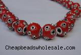 CIB230 13mm round fashion Indonesia jewelry beads wholesale