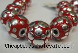 CIB248 18mm round fashion Indonesia jewelry beads wholesale