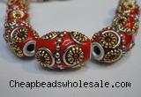 CIB296 14*22mm drum fashion Indonesia jewelry beads wholesale