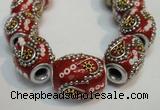 CIB300 15*20mm drum fashion Indonesia jewelry beads wholesale