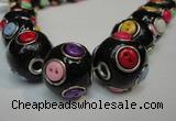 CIB352 20mm round fashion Indonesia jewelry beads wholesale