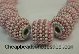 CIB393 15mm round fashion Indonesia jewelry beads wholesale