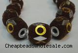 CIB483 15*16mm drum fashion Indonesia jewelry beads wholesale