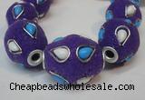 CIB492 18*23mm drum fashion Indonesia jewelry beads wholesale