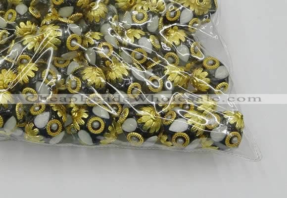 CIB540 22mm round fashion Indonesia jewelry beads wholesale