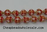 CIB547 22mm round fashion Indonesia jewelry beads wholesale