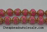 CIB548 22mm round fashion Indonesia jewelry beads wholesale