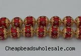 CIB549 22mm round fashion Indonesia jewelry beads wholesale