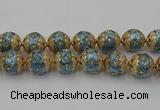 CIB551 22mm round fashion Indonesia jewelry beads wholesale