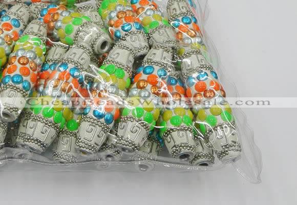 CIB580 16*60mm rice fashion Indonesia jewelry beads wholesale