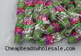 CIB590 16*60mm rice fashion Indonesia jewelry beads wholesale