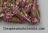 CIB603 16*60mm rice fashion Indonesia jewelry beads wholesale