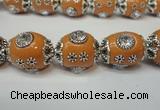 CIB80 16*22mm oval fashion Indonesia jewelry beads wholesale