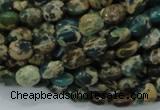 CIJ10 15.5 inches 6*8mm oval impression jasper beads wholesale