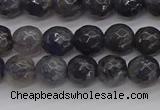 CIL118 15.5 inches 6mm faceted round iolite gemstone beads