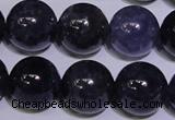 CIL24 15.5 inches 9mm round AA grade natural iolite gemstone beads