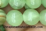 CJB311 15.5 inches 10mm round dyed green jade gemstone beads