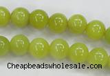 CKA05 15.5 inches 10mm round Korean jade gemstone beads