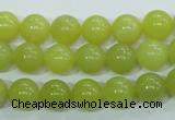 CKA103 15.5 inches 10mm round Korean jade gemstone beads