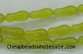 CKA19 15.5 inches 7*15mm bone Korean jade gemstone beads